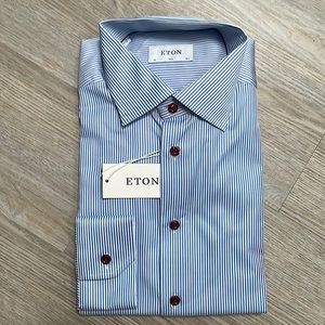 Eton men’s dress shirt, 42, slim, 16.5inch neck.